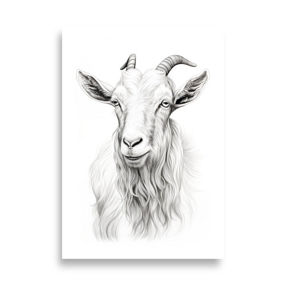 Goat poster - Posters - EMELART