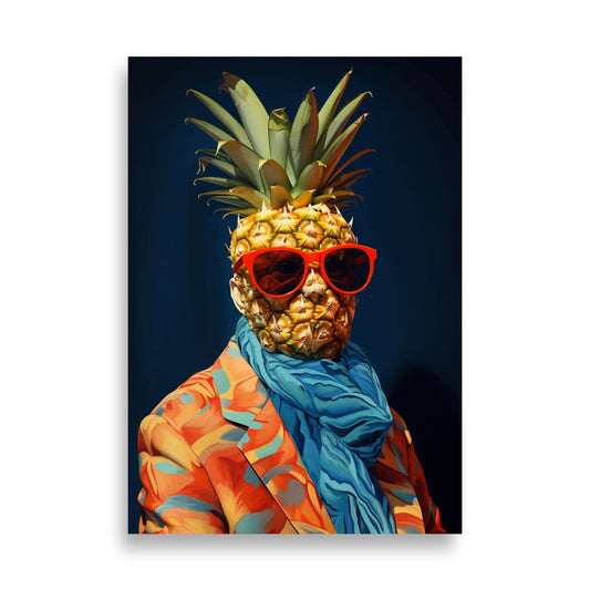 Pineapple man poster - Posters - EMELART