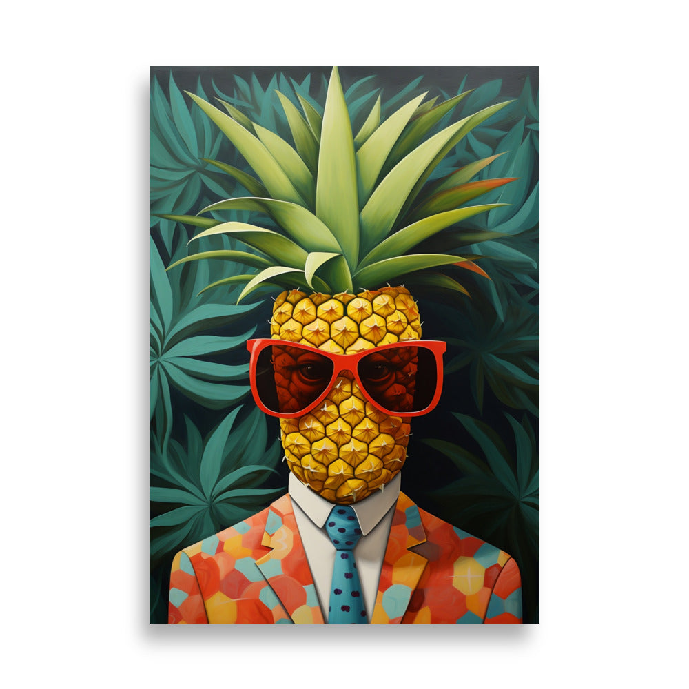 Pineapple man poster - Posters - EMELART