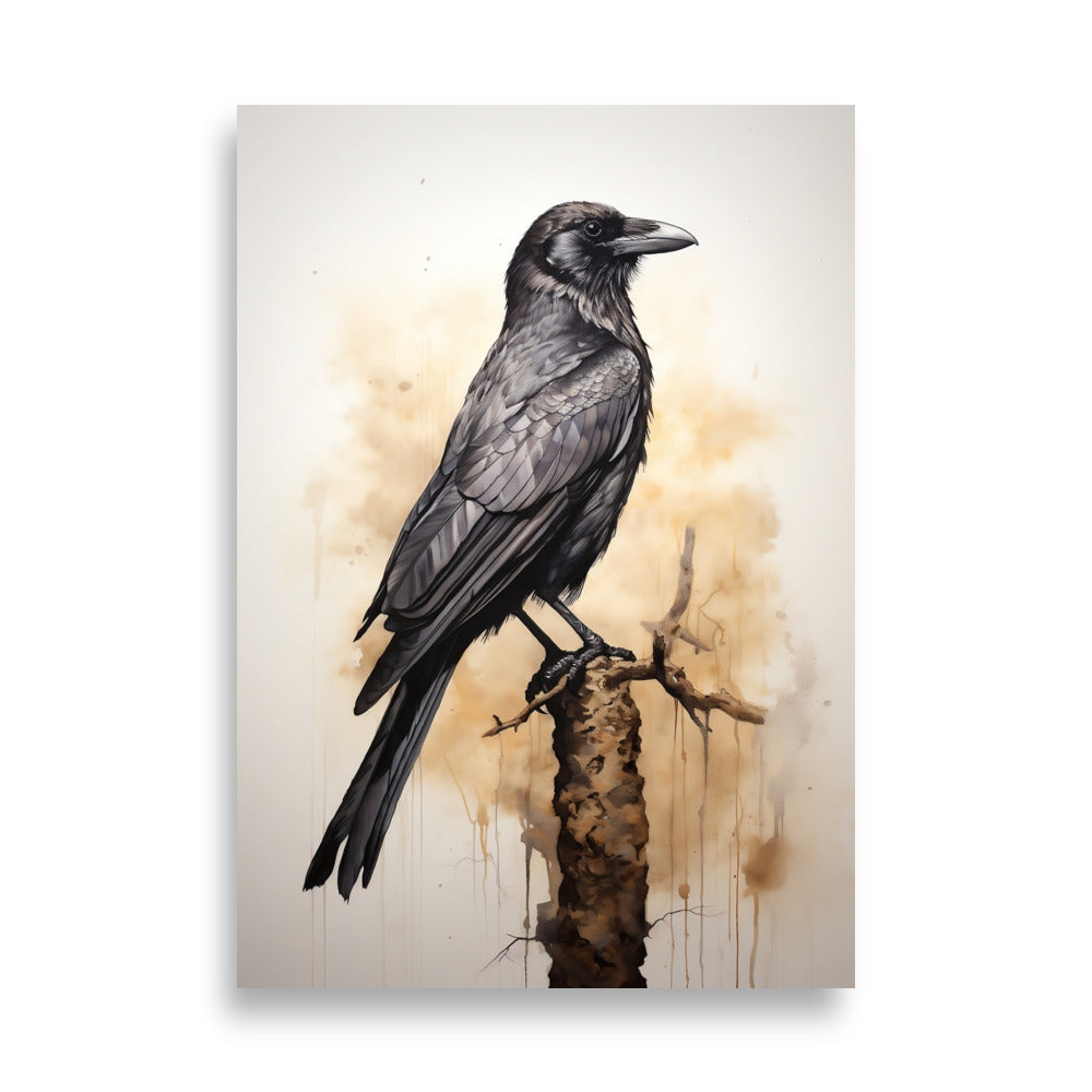 Crow poster - Posters - EMELART