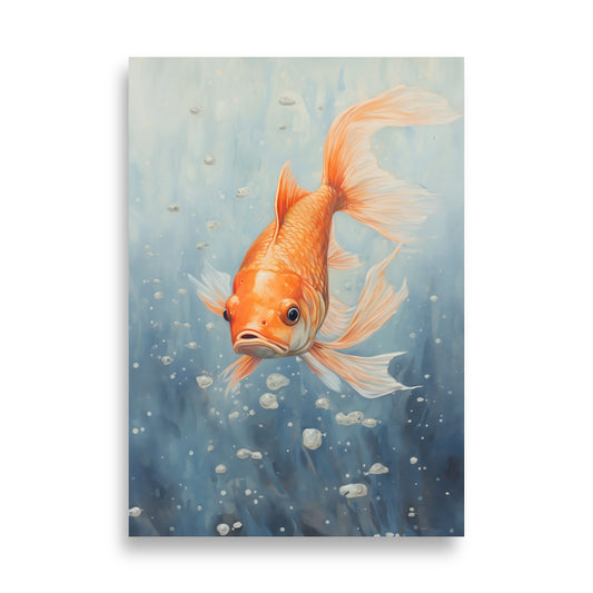 Goldfish poster - Posters - EMELART