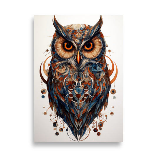 Owl poster - Posters - EMELART