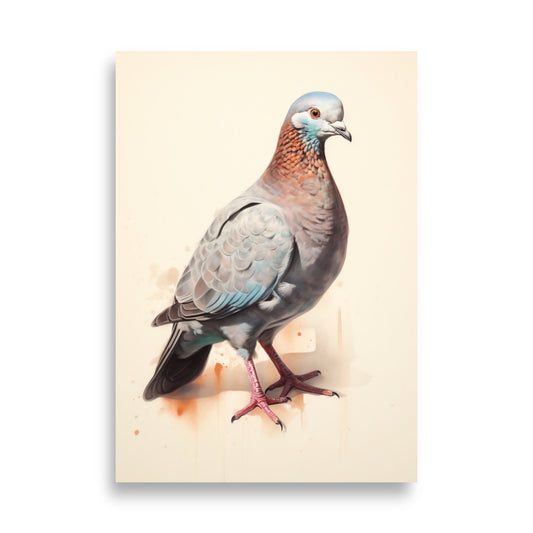 Pigeon poster - Posters - EMELART