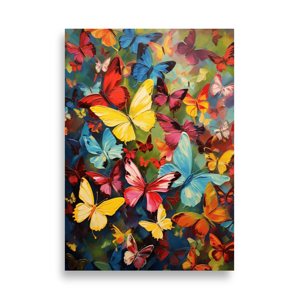 Butterflies poster - Posters - EMELART