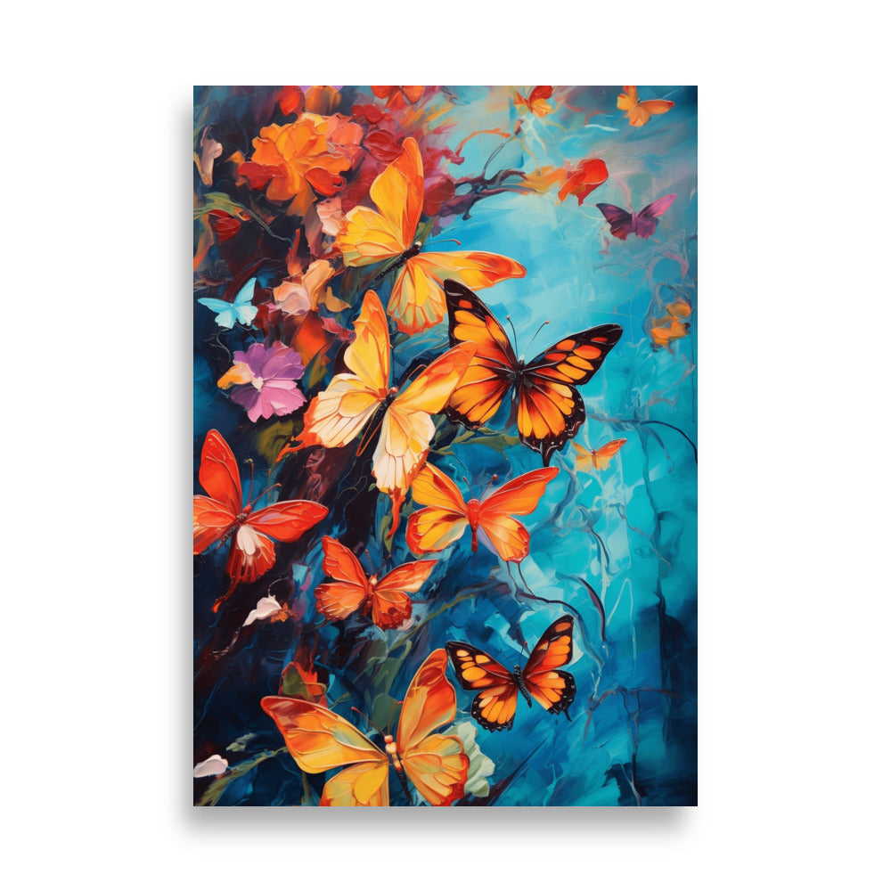 Butterflies poster - Posters - EMELART