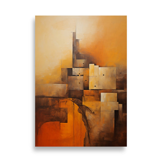 Abstract scenery poster - Posters - EMELART