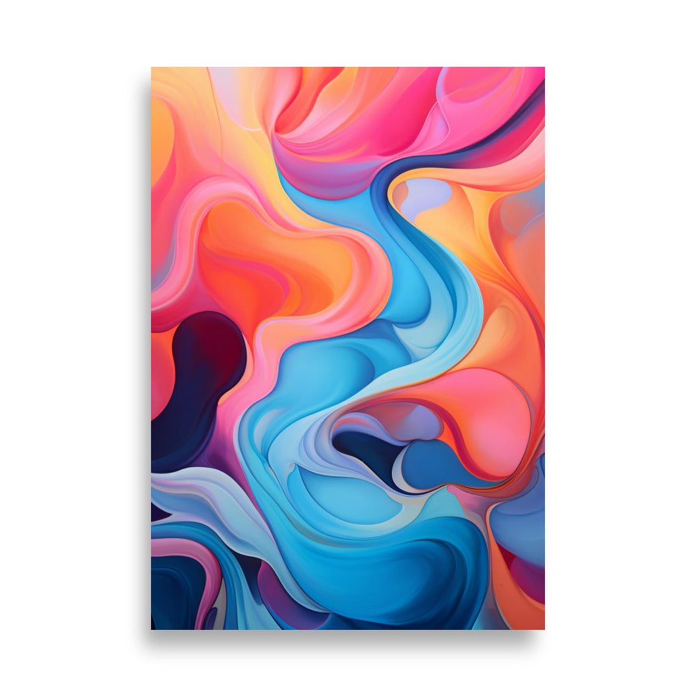 Abstract pastel poster - Posters - EMELART