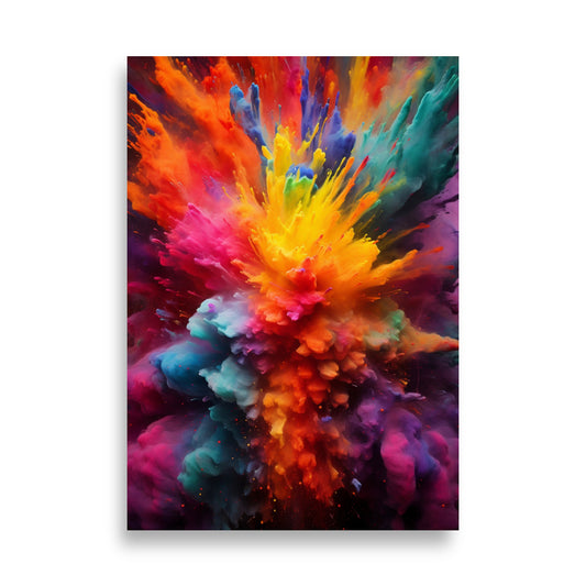 Color explosion poster - Posters - EMELART