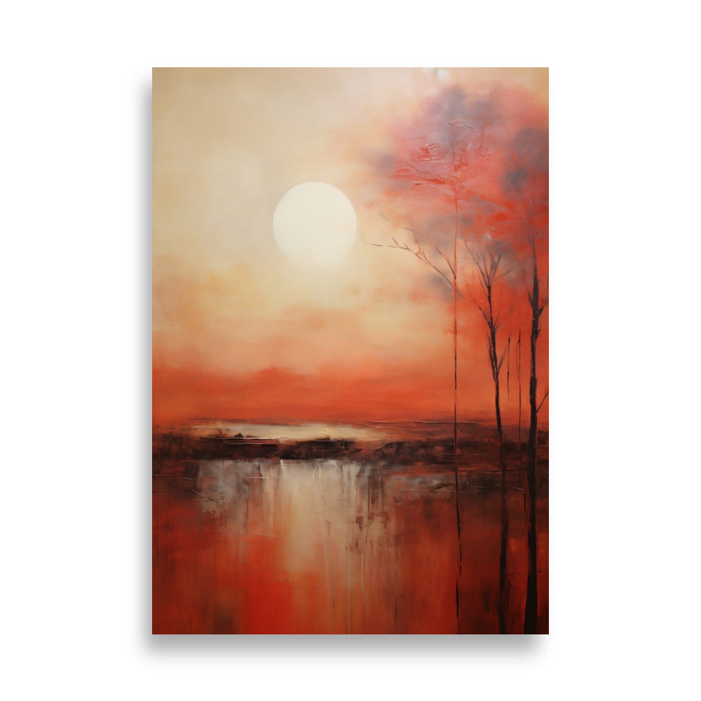 Abstract landscape poster - Posters - EMELART