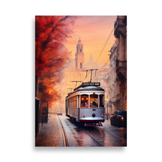 Tram poster - Posters - EMELART