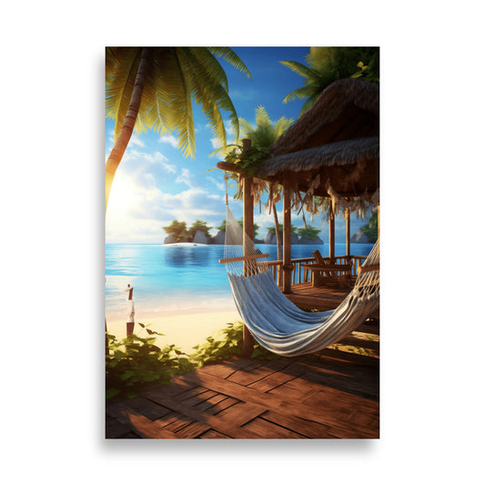 Tropical Escape poster - Posters - EMELART