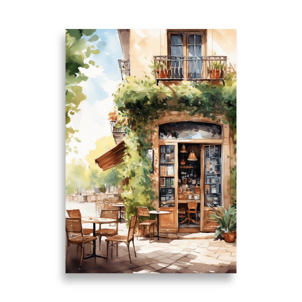 Italian cafe poster - Posters - EMELART