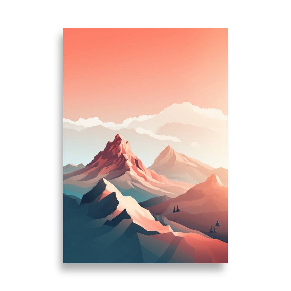 Les Deux Alpes poster - Posters - EMELART