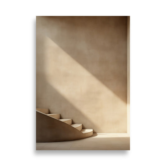 Concrete stairs poster - Posters - EMELART