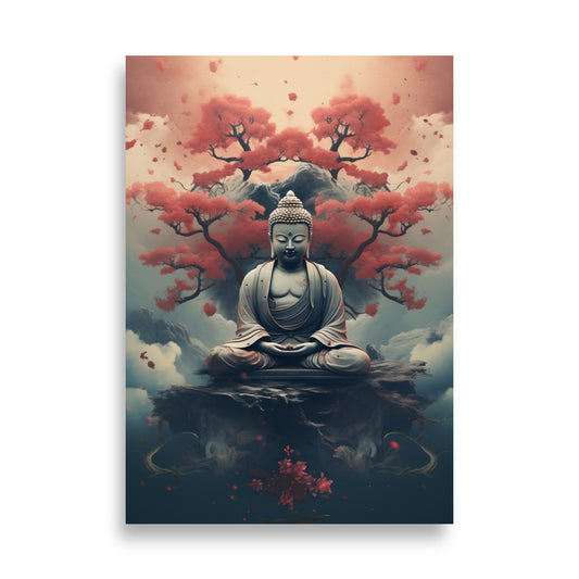 Buddha zen poster - Posters - EMELART