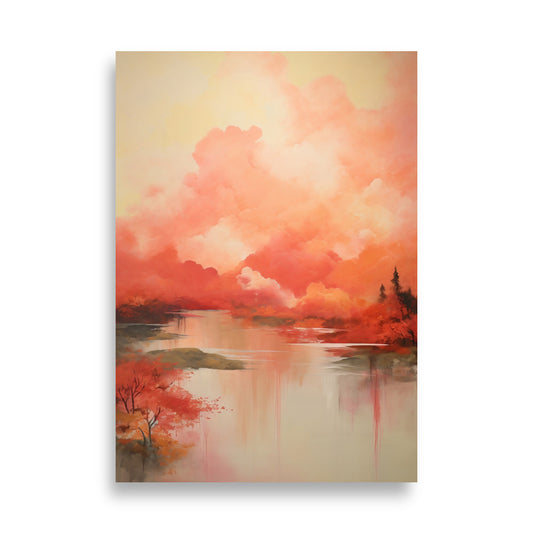 Abstract landscape poster - Posters - EMELART