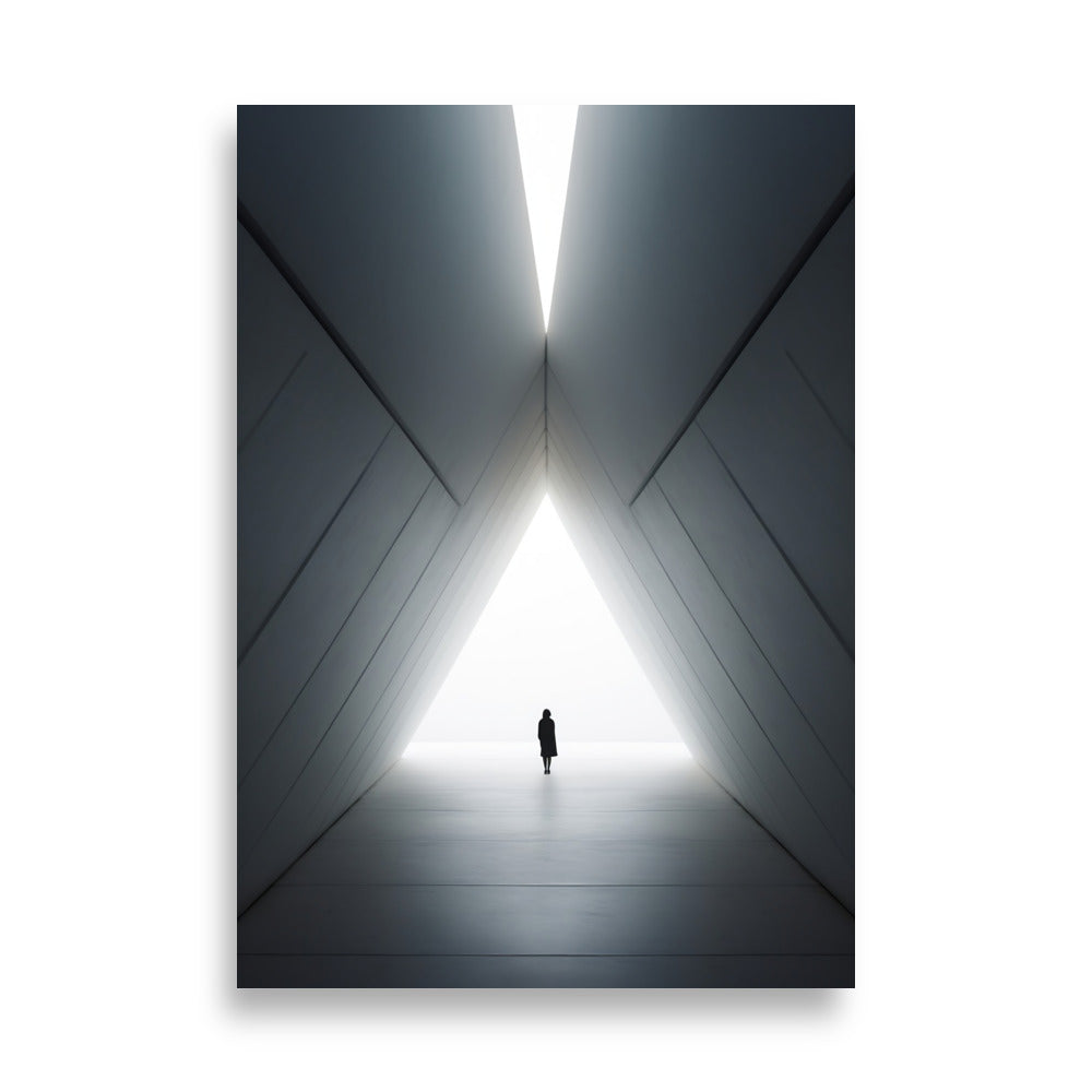 Pyramids minimalistic poster - Posters - EMELART