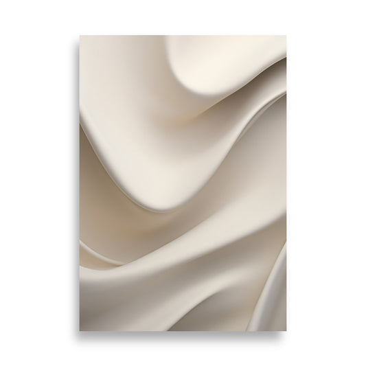 Soft beige lines poster - Posters - EMELART