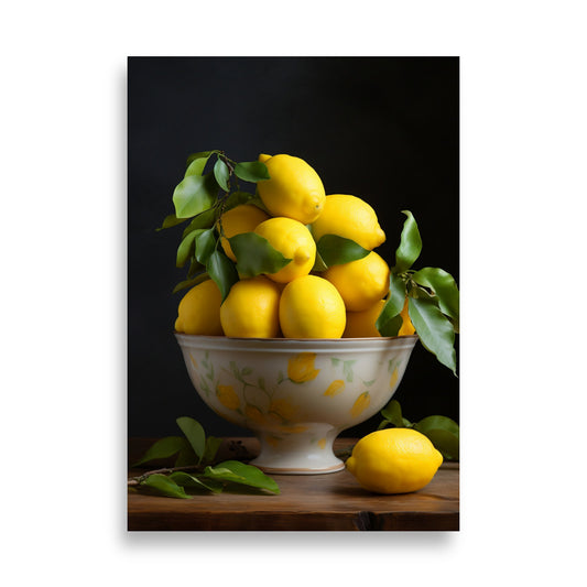Bowl of lemons