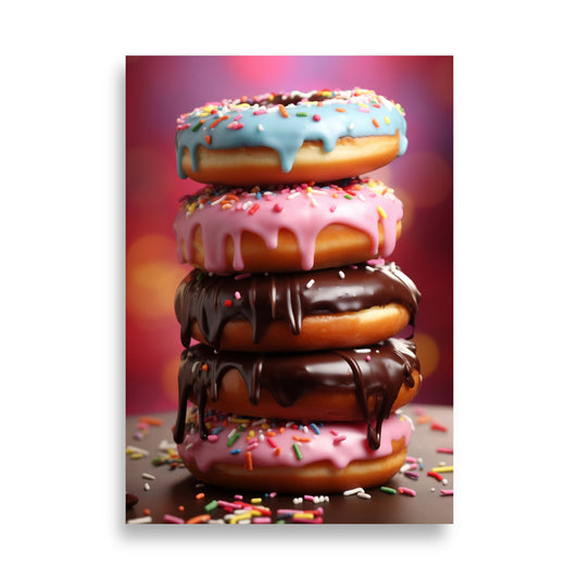 Donuts poster - Posters - EMELART