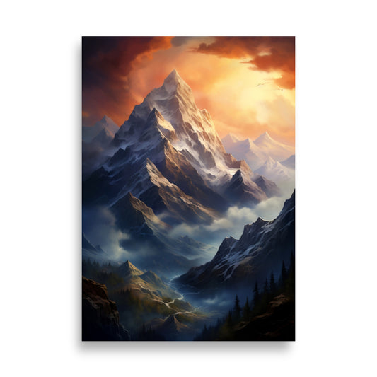 Mountain poster - Posters - EMELART