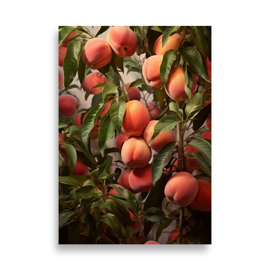 Peaches poster - Posters - EMELART