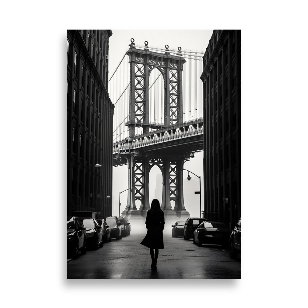 Manhattan bridge poster - Posters - EMELART