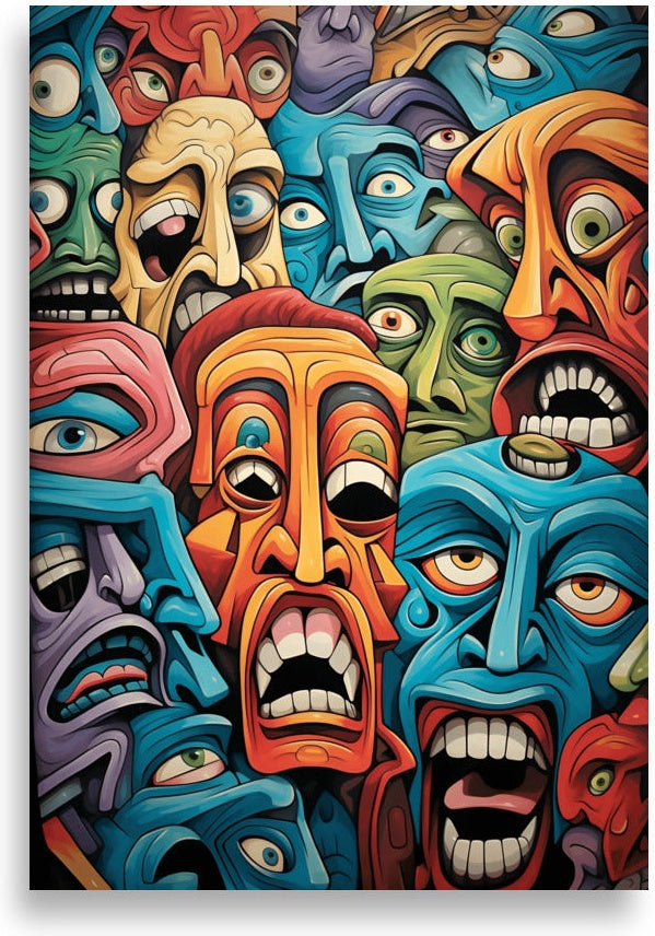 Faces – Many expressions