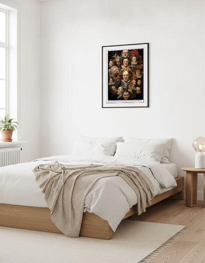 Faces baroque style i sovrummet