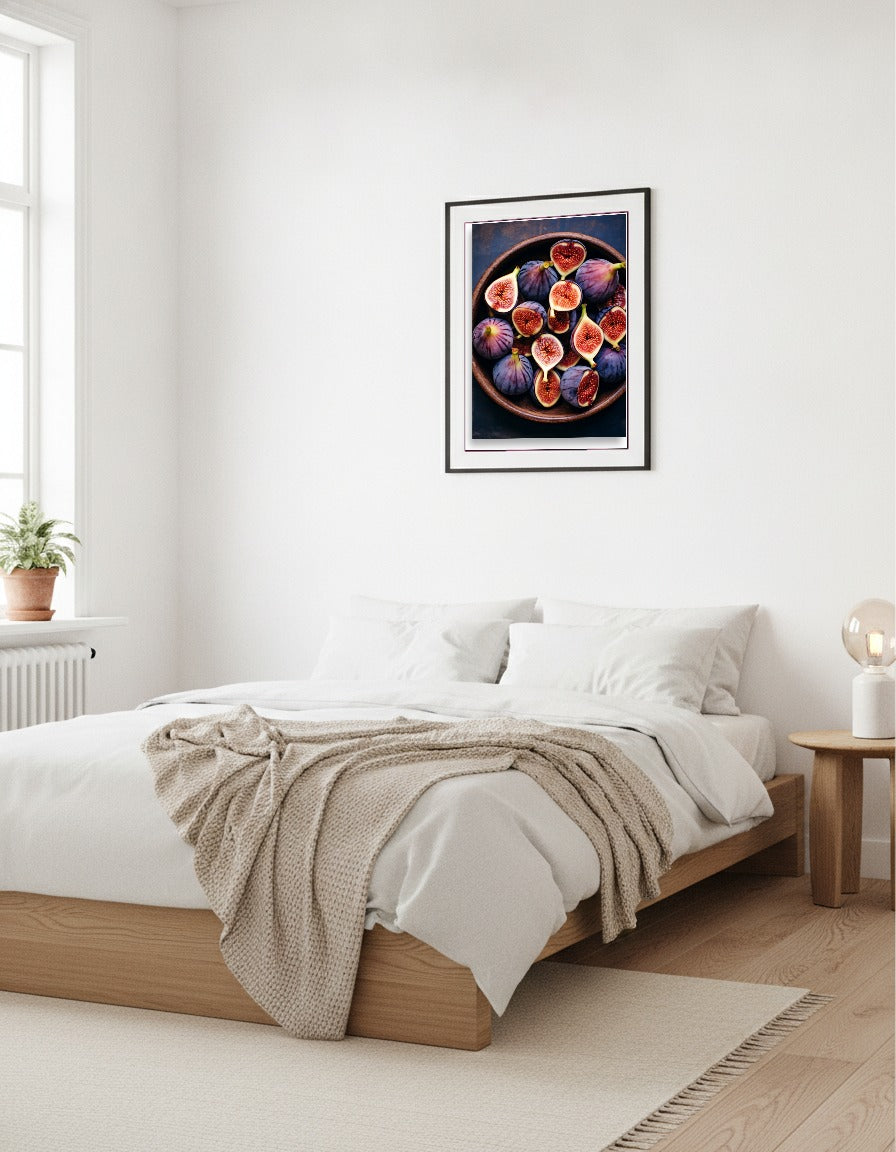 Figs – Bowl of figs i sovrummet