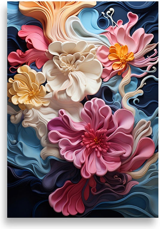 Fluid art in 3d
