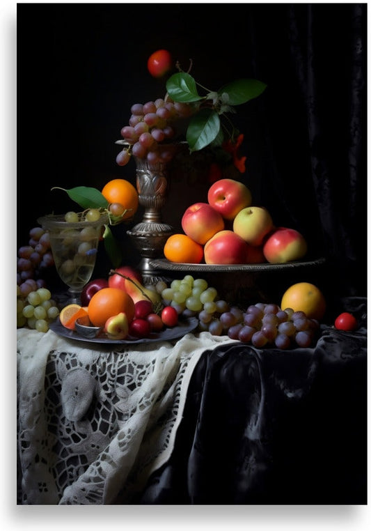 Fruits in baroque style