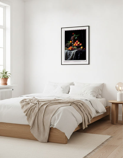 Fruits in baroque style i sovrummet
