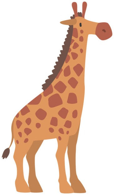 Giraff – Enkel vektorkonst – poster