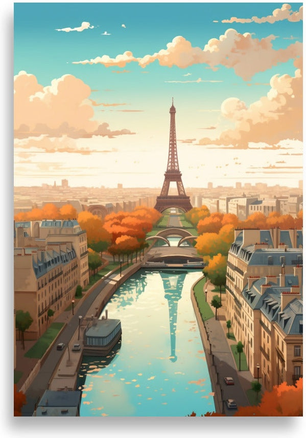 Illustration of Paris – Whimsical