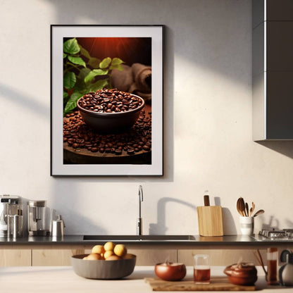 Coffee beans poster - Posters - EMELART