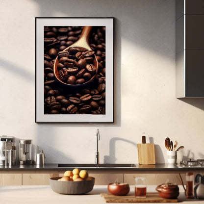 Coffee beans poster - Posters - EMELART