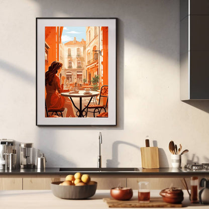 Italian cafe poster - Posters - EMELART