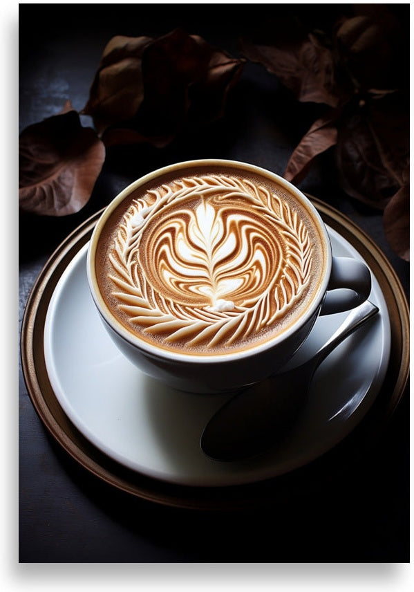 Latte art – Rosettamönster