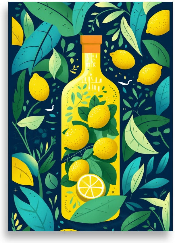 Lemonad – Iskall flaska – poster