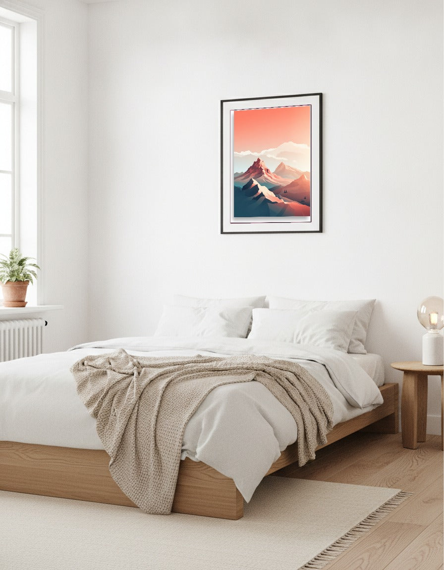 Les Deux Alpes – Animated landscape i sovrummet