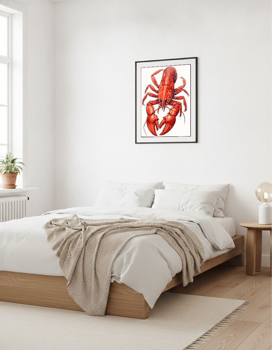Lobster i sovrummet