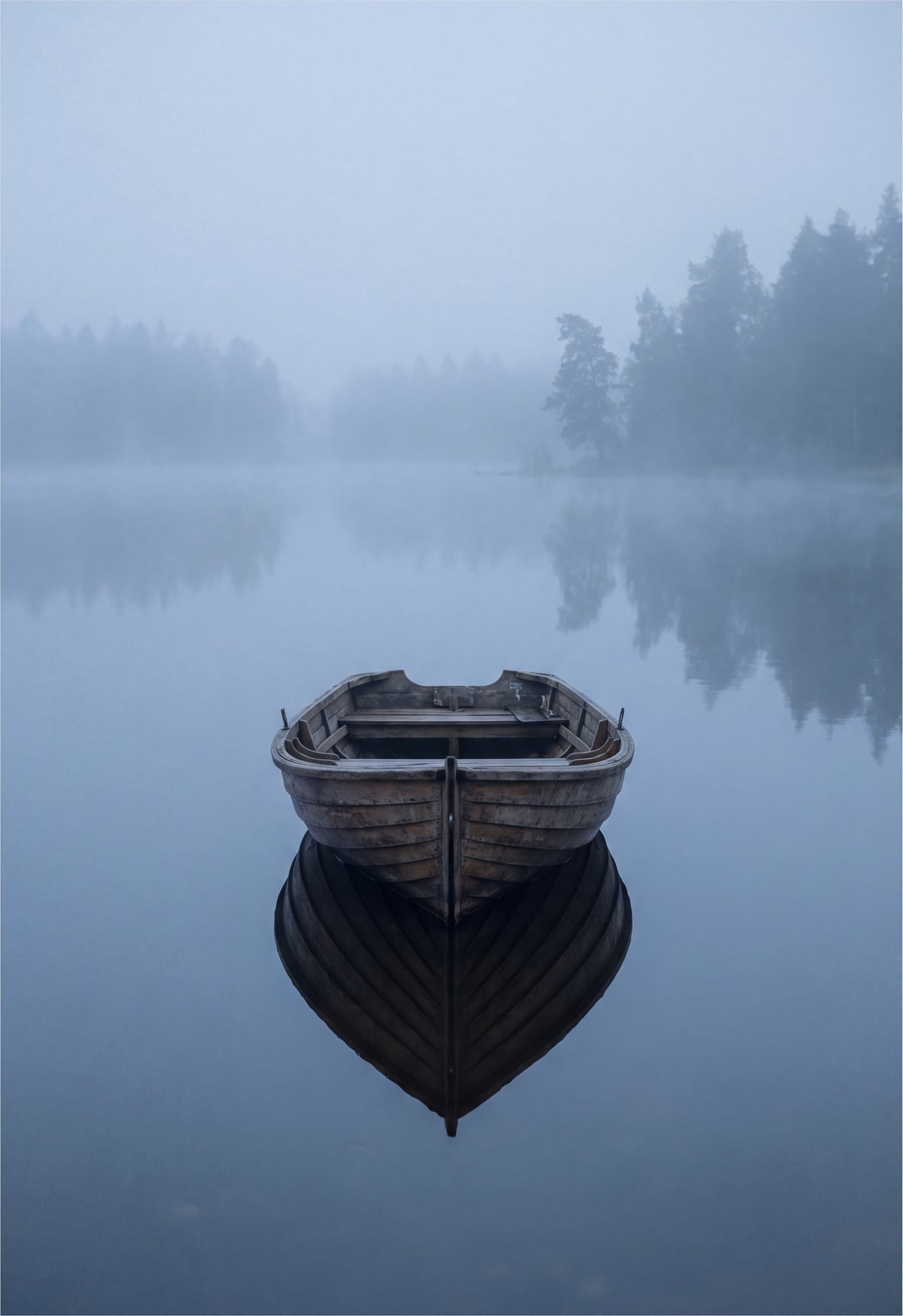 Dimma över sjön
