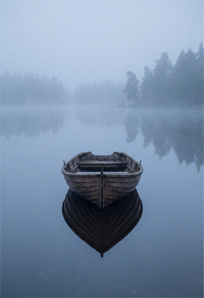 Dimma över sjön