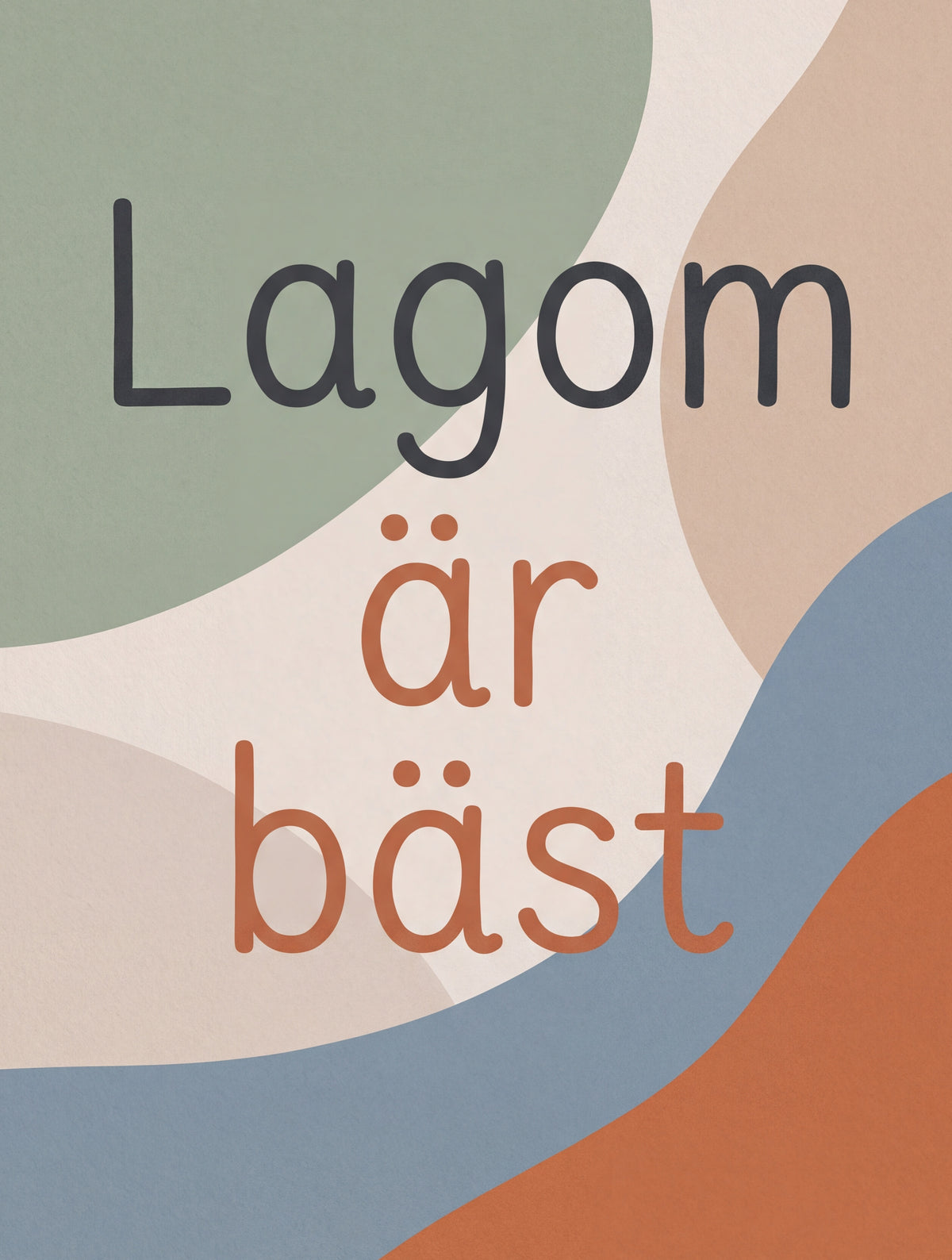 Lagom är bäst