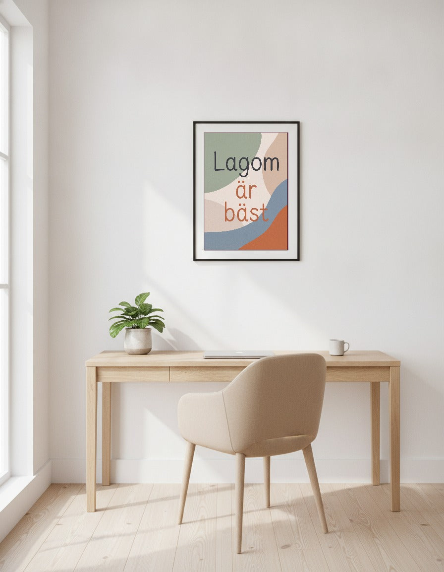 Lagom är bäst i kontoret