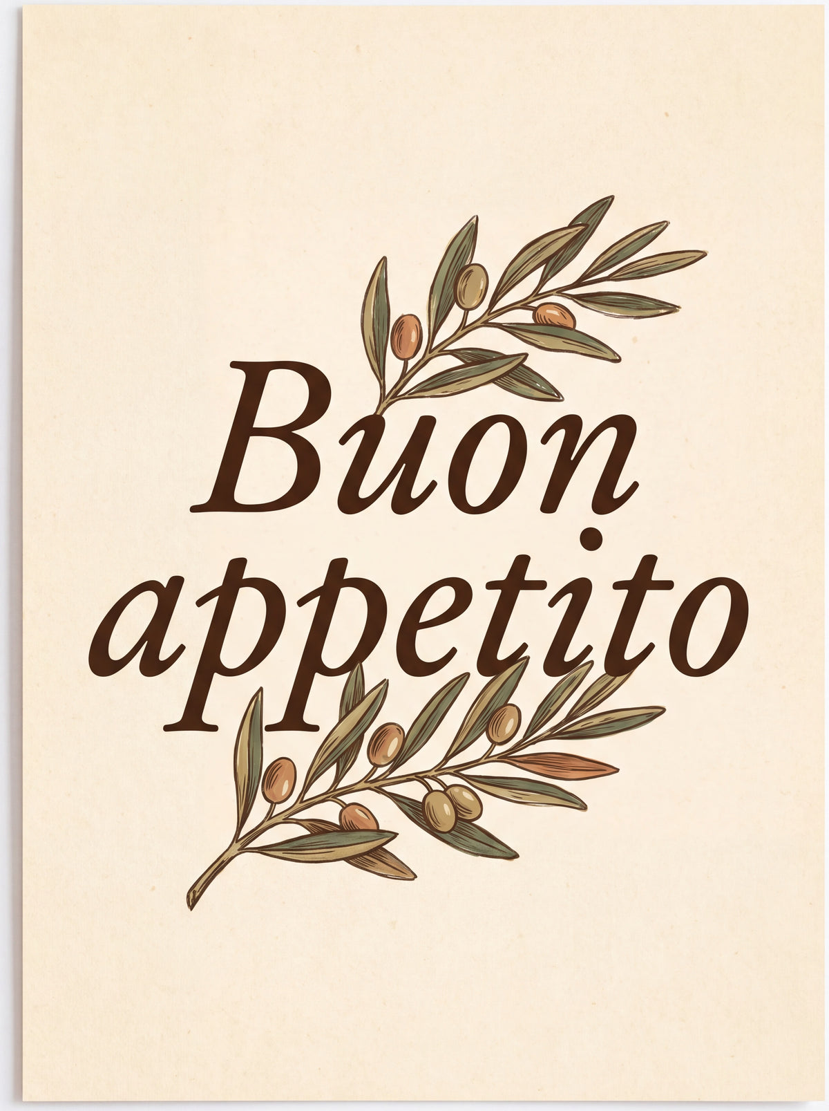 Buon appetito