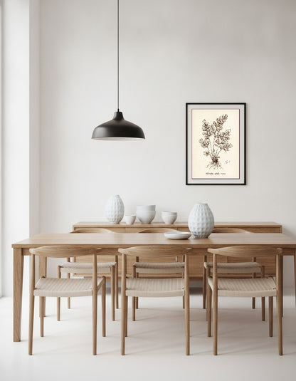 Herbarium i matsalen