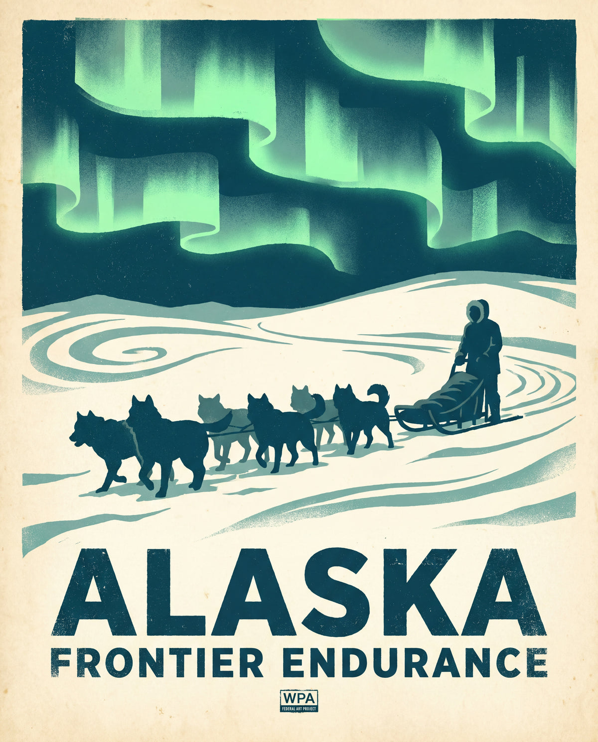 Alaska – hundspann