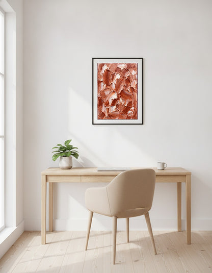 Terrakotta impasto i kontoret